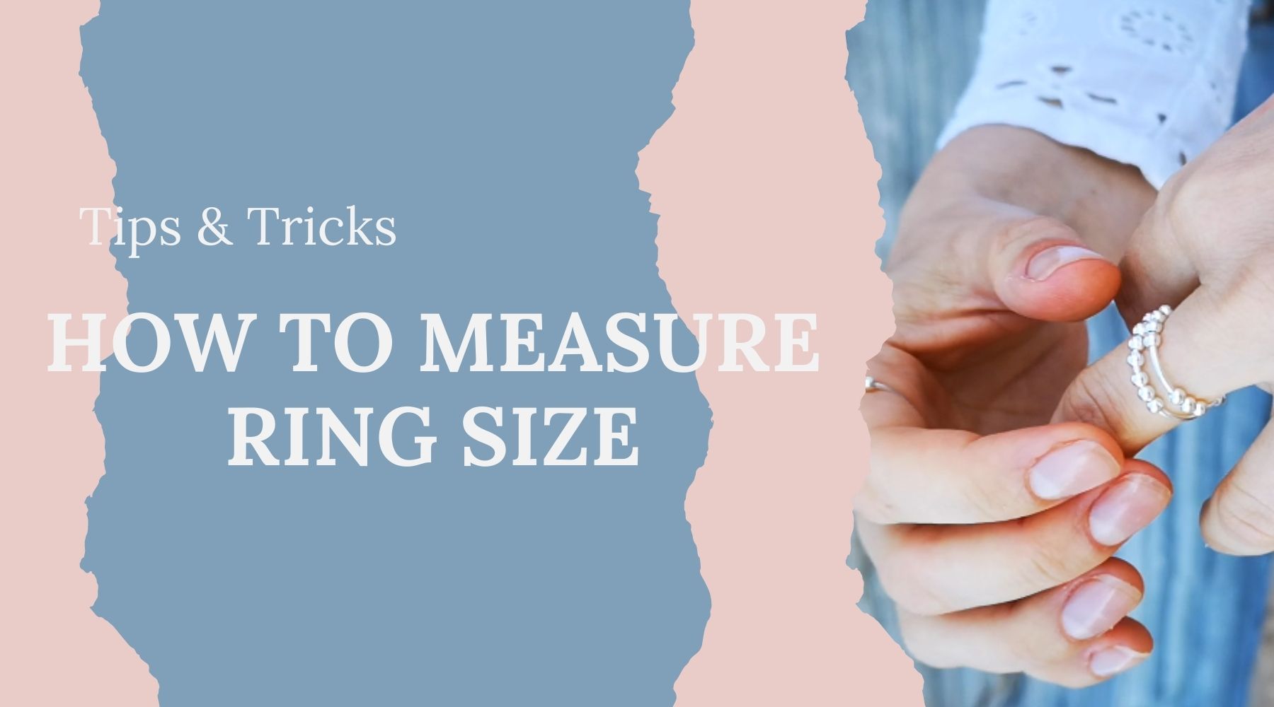 How to measure ring size at home