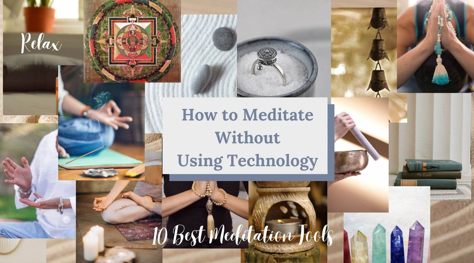 10 traditional meditation tools - My Anxiety Ring