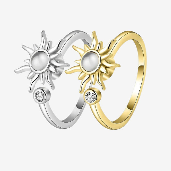 Gold Plated Rings | Luxury Fidget Rings for Women - My Anxiety Ring