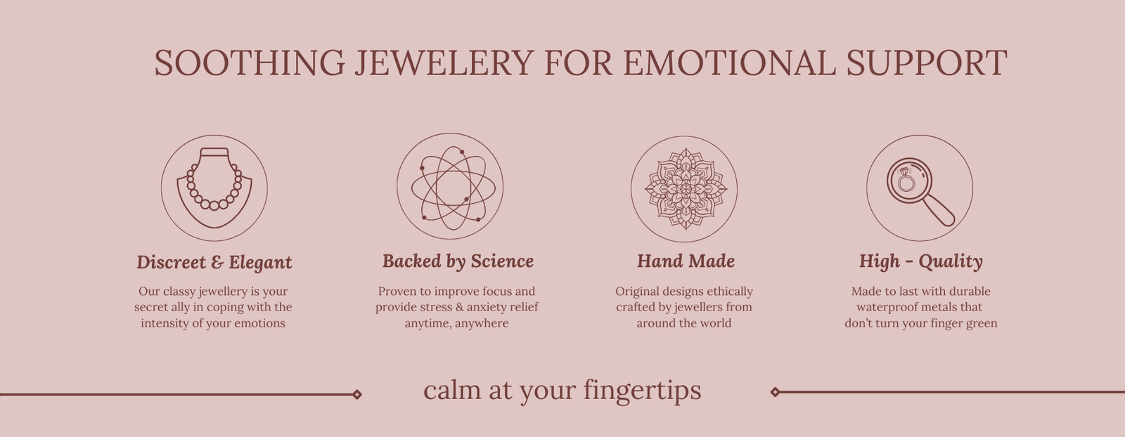 My anxiety ring trust badges