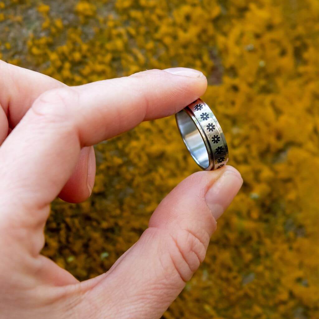 Anxiety thumb ring deals