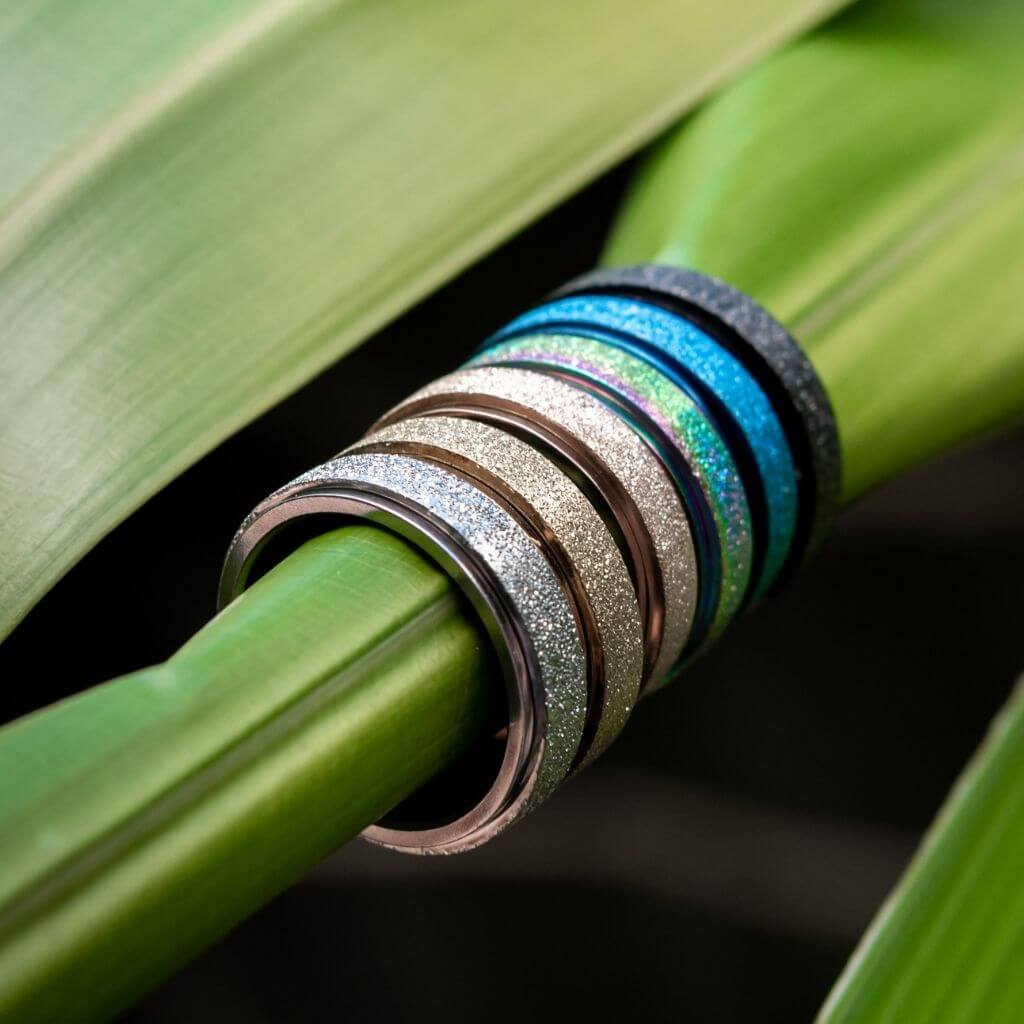Fidget Rings 3-Pack Stainless Steel - My Anxiety Ring